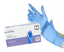 Load image into Gallery viewer, 100% Nitrile Exam Gloves - Blue