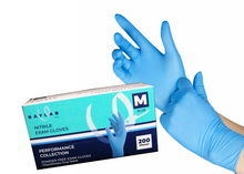 Load image into Gallery viewer, 100% Nitrile Exam Gloves - Blue
