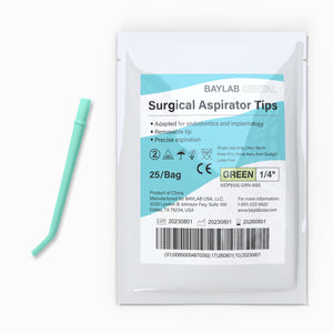 Disposable Surgical Aspirator Tip, 25 Count