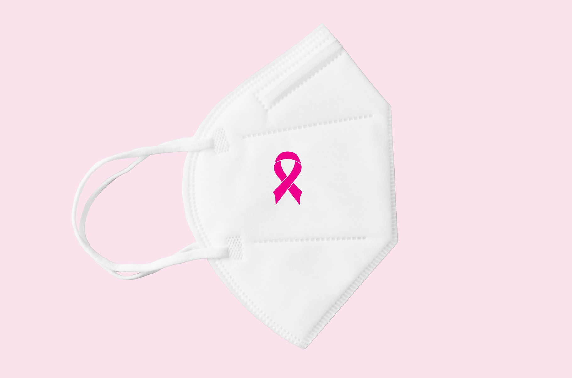 The Breast Cancer Society of Canada Pink Ribbon Face Mask